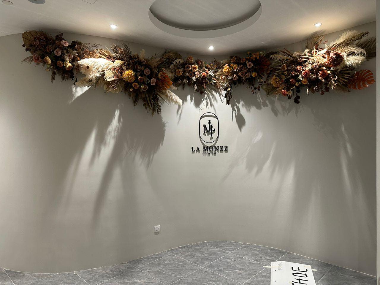 Finished salon view Puchong beauty salon fit-out — finished salon view