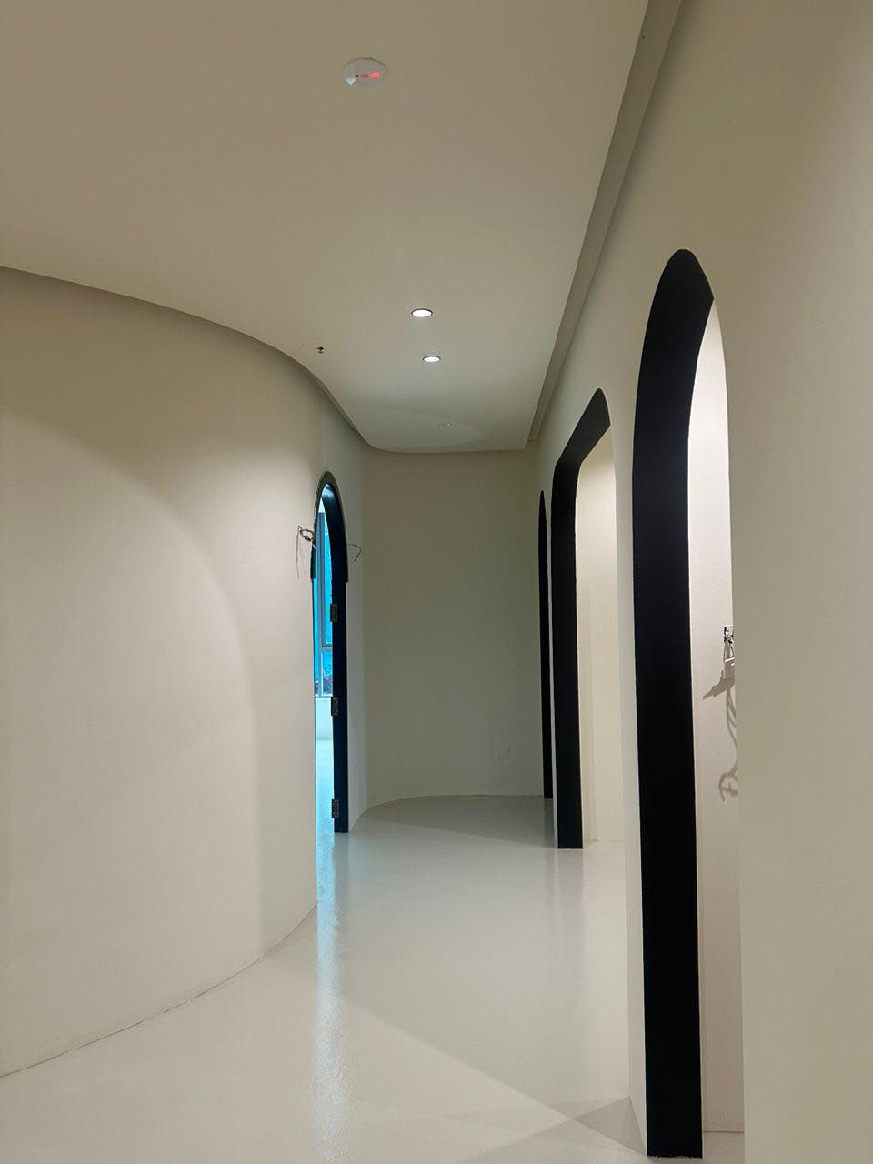 LED strip integration Puchong beauty salon fit-out — LED strip integration