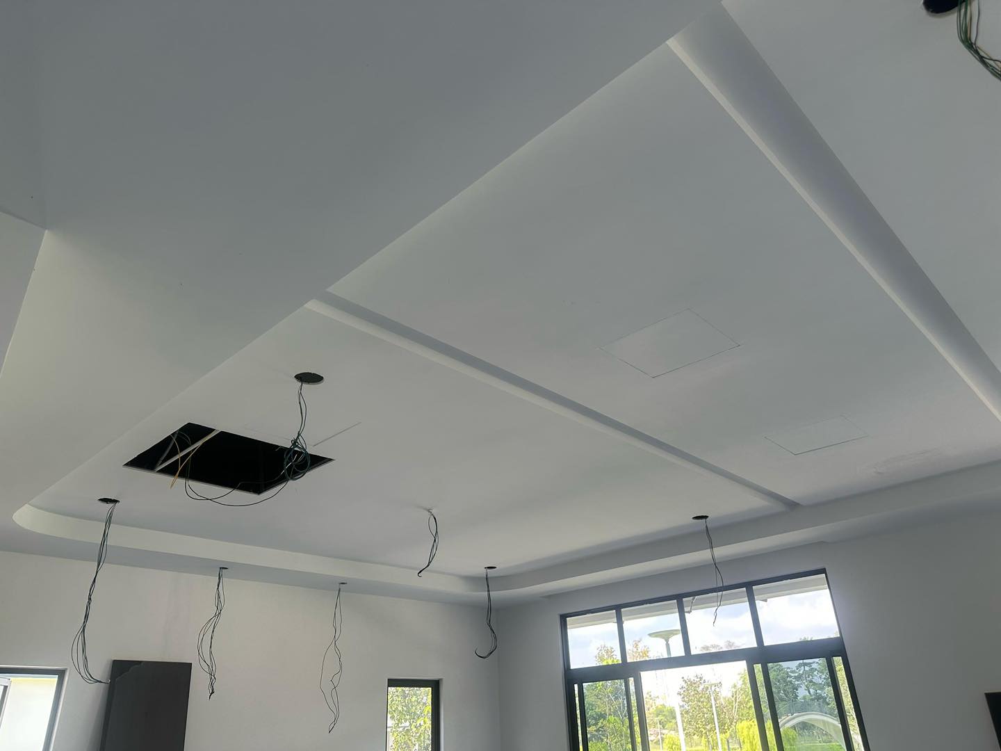Completed Grid Ceiling System – Cyberjaya Residential Project