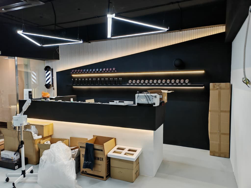 Partition Wall Renovation for Barberroom by Jiro, Sri Petaling