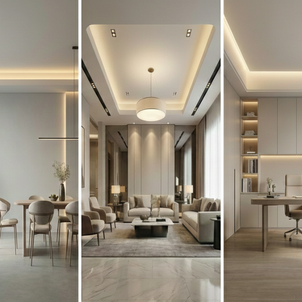 Top 5 Modern Plaster Ceiling Designs for Malaysian Homes 1