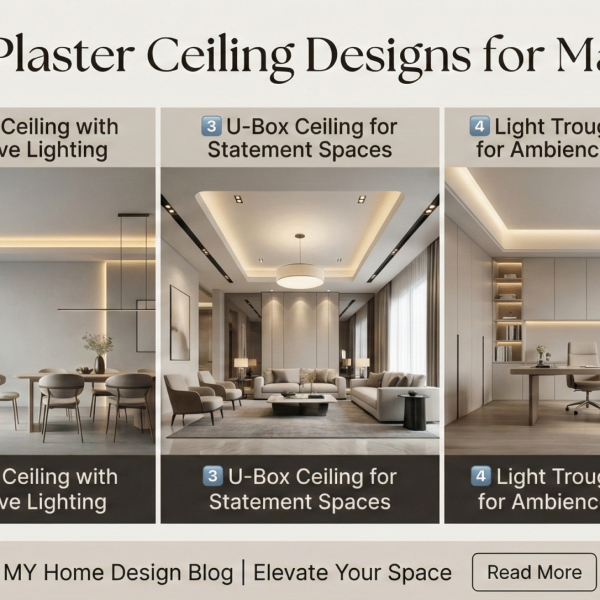 Top 5 Modern Plaster Ceiling Designs for Malaysian Homes